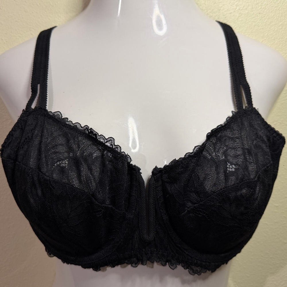 Auden Black Lace Underwire Bra